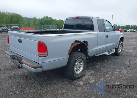 1999 Dodge Dakota Slt/Sport из США, поврежденный, VIN 1B7GG22Y7XS235244